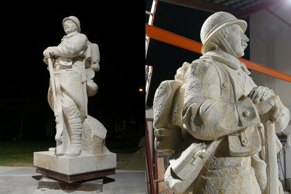 Legionář - Křtiny, 2010 (pískovec)